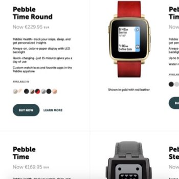 pebble time round arrive en france et reajustement des prix 1
