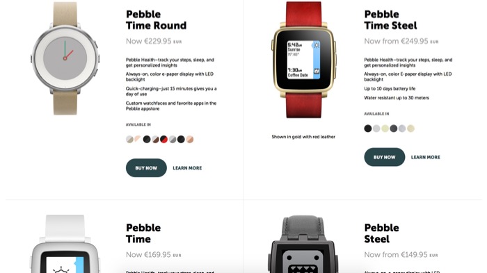 pebble time round arrive en france et reajustement des prix 1
