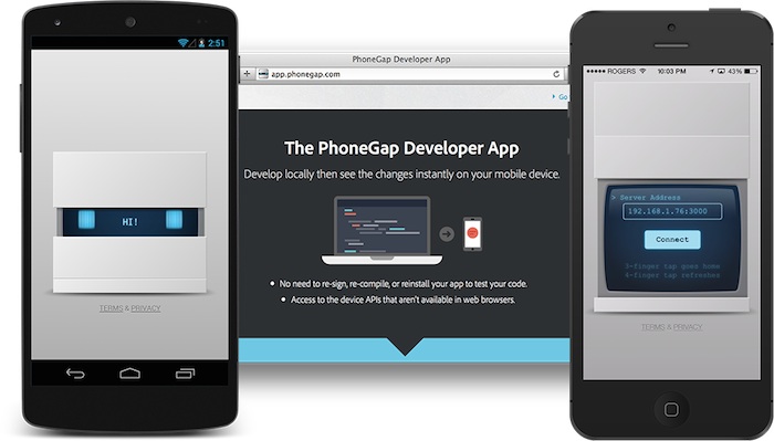 phonegap developer app apporte une nouvelle facon de travailler 1