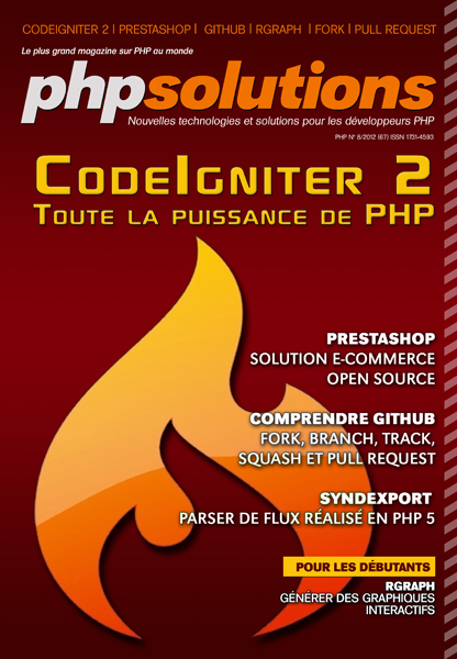 php solutions aout 2012 codeigniter 2 1
