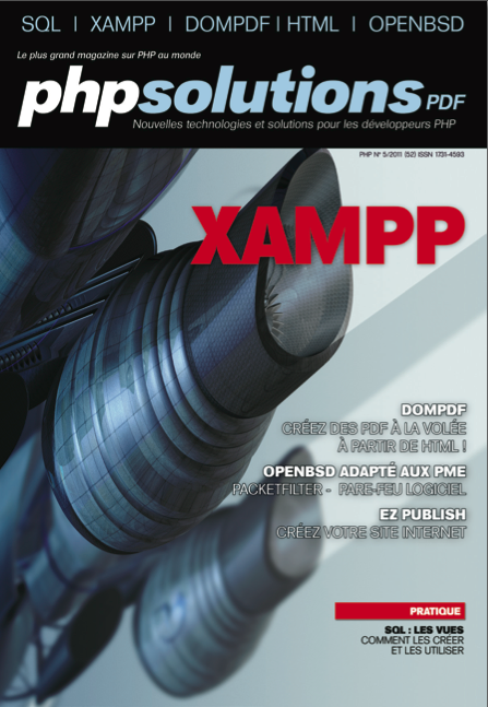 php solutions mai 2011 xampp publication sur dompdf 1