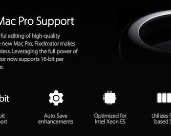 pixelmator vise a tirer profit des specifications du nouveau mac pro 1