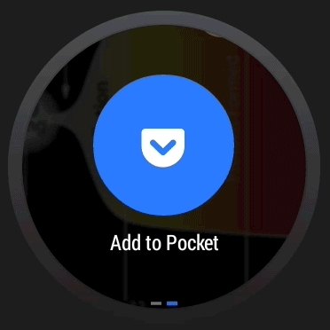 pocket pour android wear vous permettra de sauvegarder des articles 1