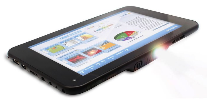 promate lance lumitab la tablette premiere avec un projecteur integre 1