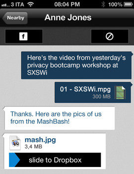 proxtome application vous permet de partager facilement des fichiers avec quelquun a proximite 1