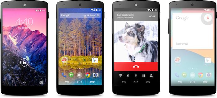 rappel google annonce le nexus 5 et android 4 4 kitkat 2