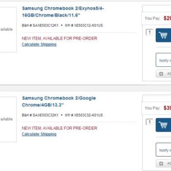 samsung chromebook 2 arriverait en modele 116 pouces et 133 pouces 1