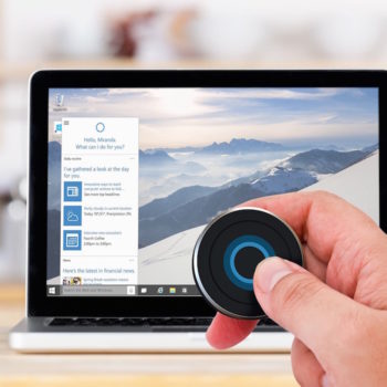 satechi bouton bluetooth pour cortana 1