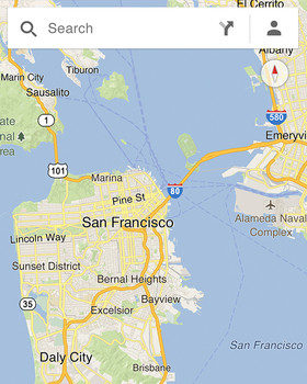 si google maps pour iphone est bon pour google il lest moins apple 11