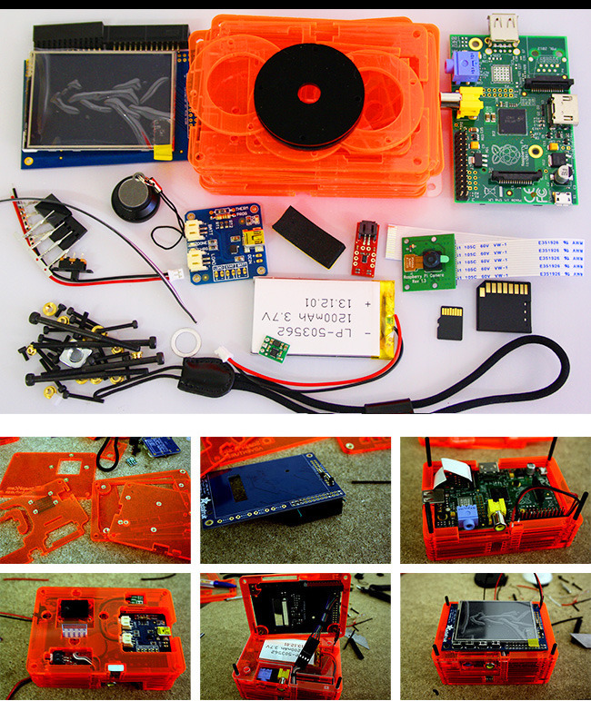 snappicam une camera raspberry pi a objectif interchangeable 1