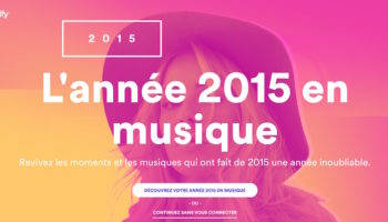 spotify lance votre annee en musique 1