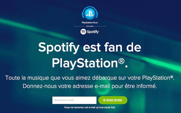 spotify sony playstation music 1