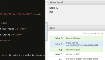 squad un editeur de code collaboratif qui peut etre utilise en classe 1