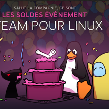 steam est desormais officiel sur linux a la cle pleins de promotions sur les jeux 1