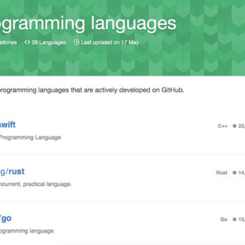 swift deja numero un des langages sur github 1