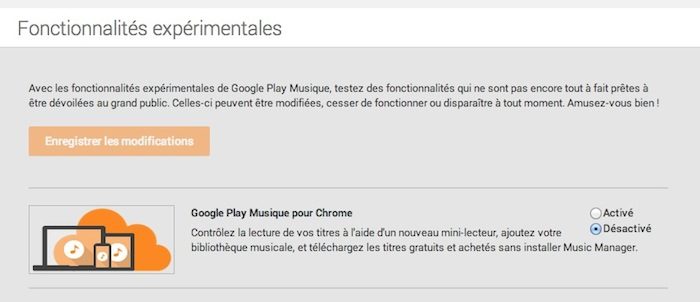 Téléverser de la musique depuis votre navigateur pour Google Music est possible