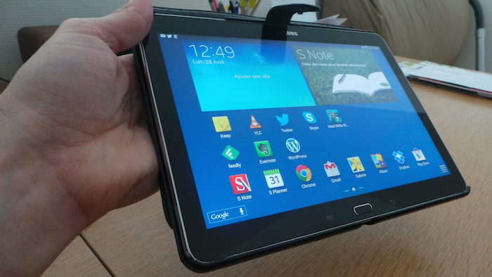 Samsung Test de la housse Zenus Lettering Diary pour la Galaxy Note 10.1