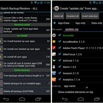titanium backup pour android 5 0 en version preview 1
