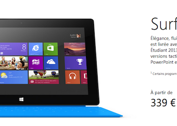 troisieme demarque microsoft casse les prix de sa tablette surface rt jusqua 30 1 1
