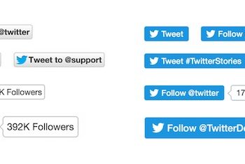 twitter deploie nouveau design boutons tweeter et suivre 1