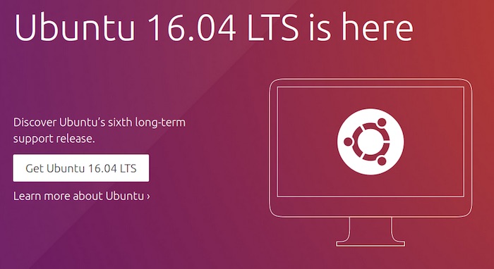 Ubuntu 16.04 LTS : le lancement est effectif, avec un support de 5 ans