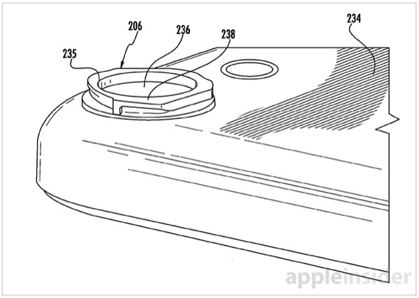 un brevet dapple suggere des objectifs interchangeables pour les iphones et ipads 1