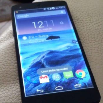 un nexus 5 toujours a lecoute comme le moto x 1