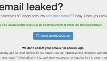 un outil pour verifier si votre compte gmail a ete divulguee ou pas 1