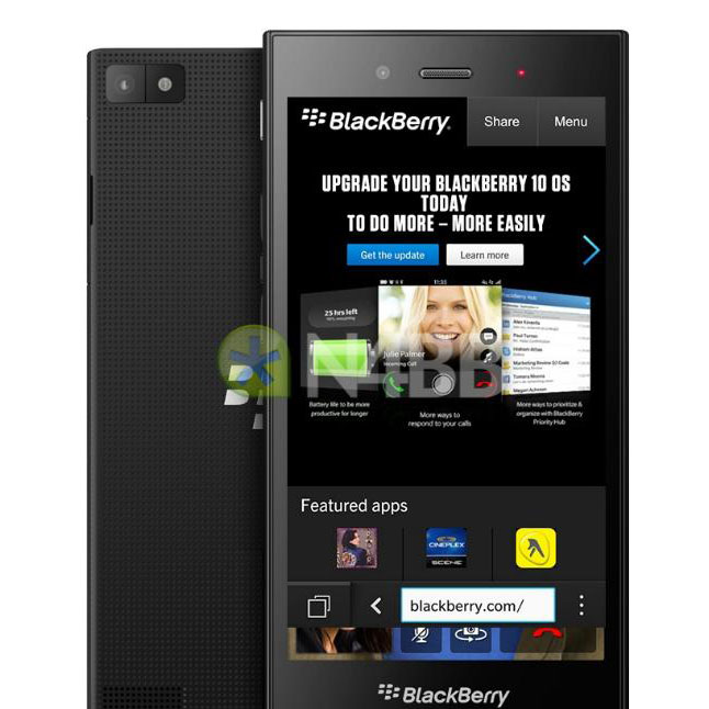 un smartphone blackberry z3 jakarta annonce lors du mwc 2014 1