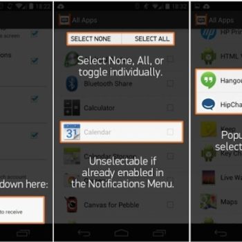 une mise a jour de la pebble ajoute le support pour toutes les notifications android 1