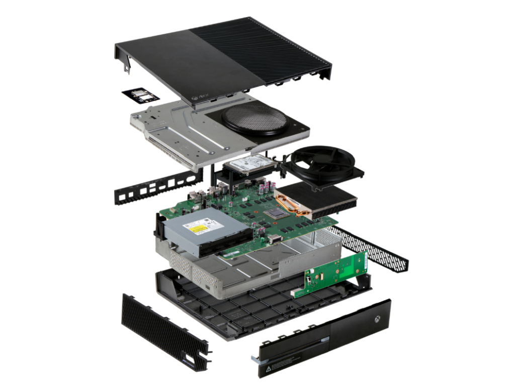 une xbox one qui coute 500 dollars a lachat coute 471 dollars a la construction 1