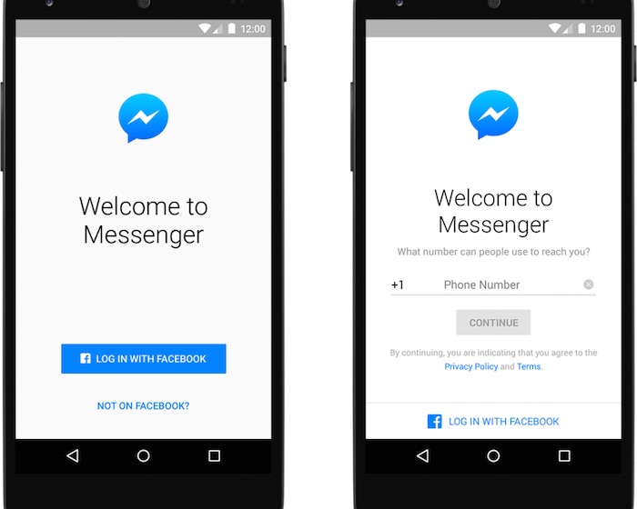 vous navez plus besoin de facebook pour utiliser messenger 1