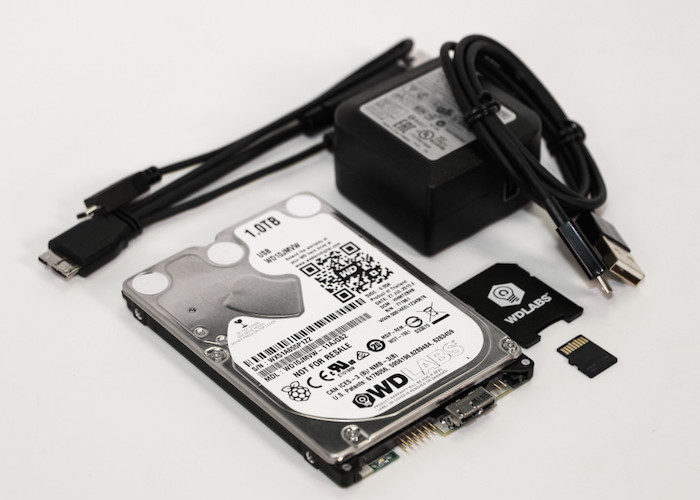wd pidrive disque dur 1 to raspberry pi 1