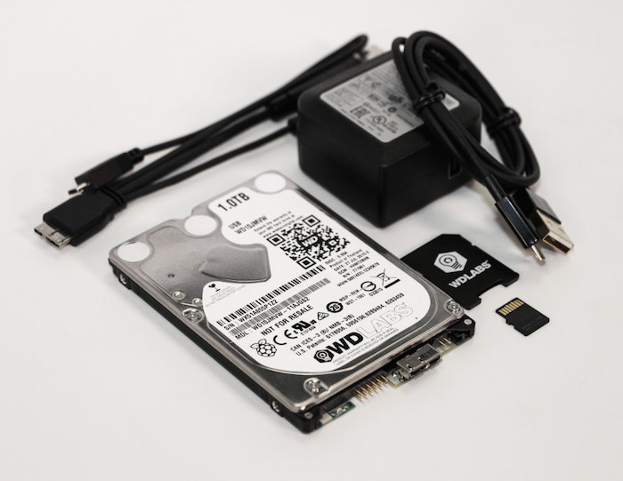 wd pidrive disque dur 1 to raspberry pi 1