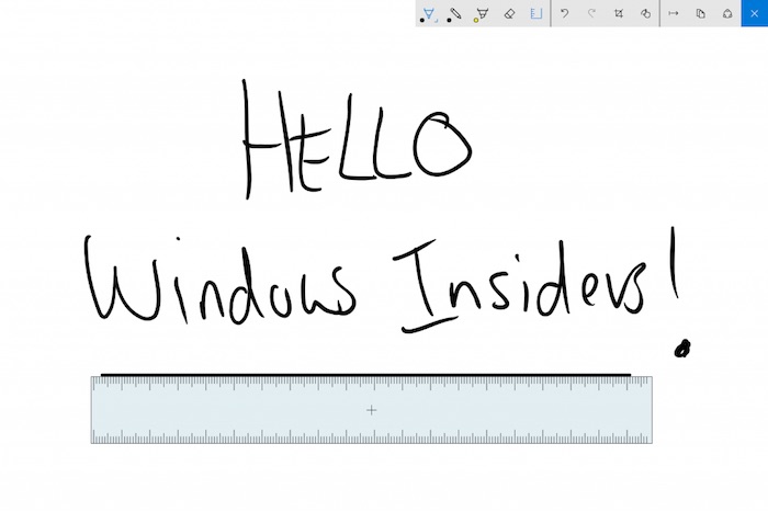 Windows 10 build 14328 : Windows Ink