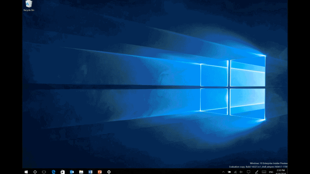 Windows 10 build 14328 : Sticky Note