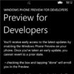 windows phone 8 1 developer preview est maintenant disponible pour tous 1