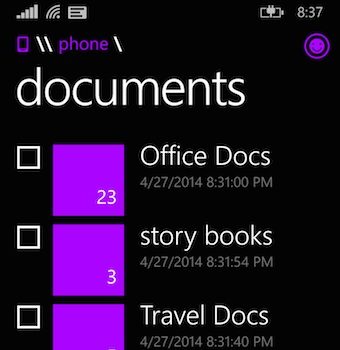 windows phone 8 1 un gestionnaire de fichiers integre 1