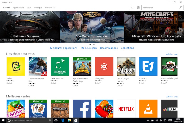 windows store applications package flights 1 1