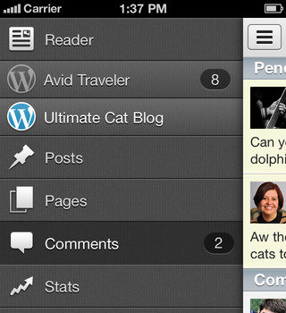 wordpress pour ios obtient une mise a jour majeure concernant linterface utilisateur 1