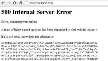 youtube 500 internal server error 1