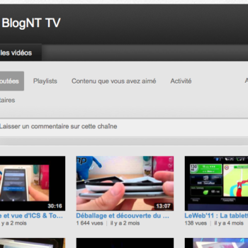 youtube apporte certaines modifications aux pages des chaines 1