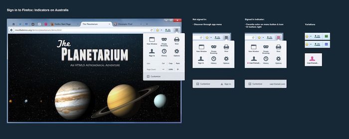 De nouvelles maquettes de l’interface de Firefox ont été postées