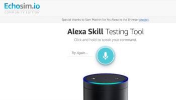 echosim permet de tester alexa dans votre navigateur 1 1
