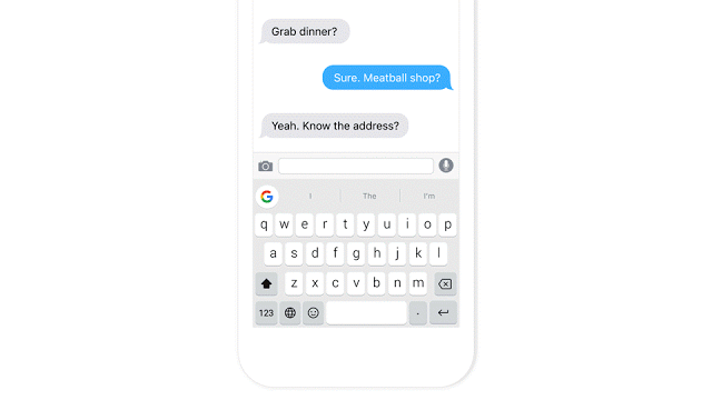 Google lance Gboard, son clavier pour iOS