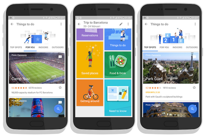 Google teste une application Trips comme un assistant intelligent pour vos vacances