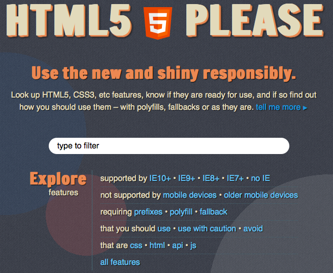 html5 please un guide dutilisation html5 css3 pour vous lancer 1