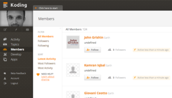 koding beta decouvrez la fonctionnalite topics members 1