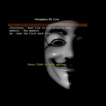 les anonymous publient leur propre systeme dexploitation anonymous os 1