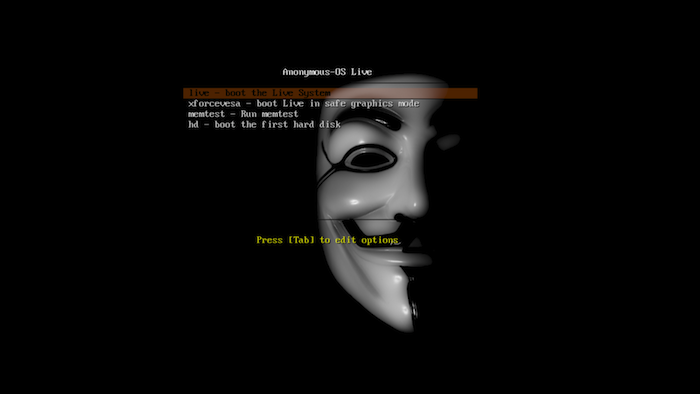 Les Anonymous publient leur propre système d’exploitation : Anonymous-OS